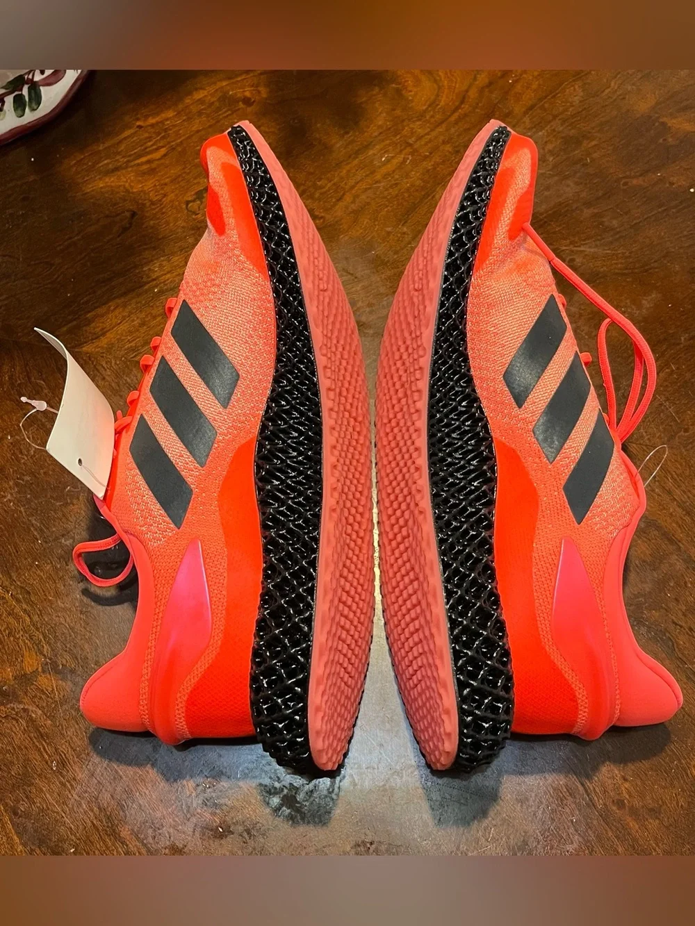 NEW Adidas 4D Run 1.0 Signal Pink  – Men’s Size 9 / Women’s 10.5